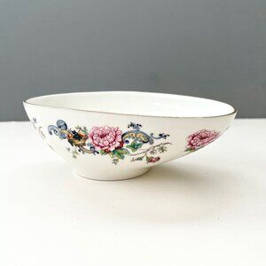 Crown Staffordshire England Chelsea Manor Fine Bone China Candy Dish Oval Bow